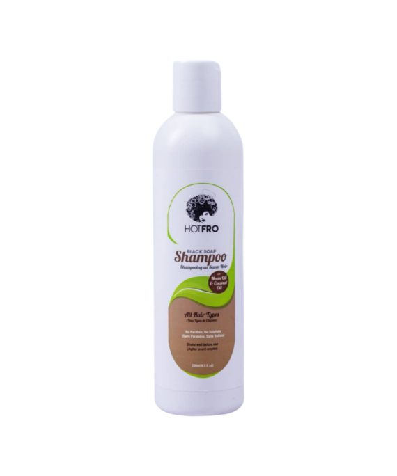 Hotfro-Shampoing au savon noir