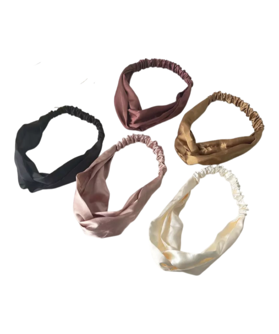 Afrotiti-Bandeau en satin