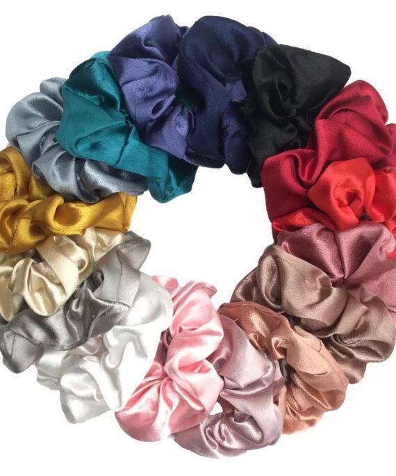 Afrotiti-Pack de 2 chouchous en satin