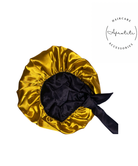 Bonnet ruban en satin uni