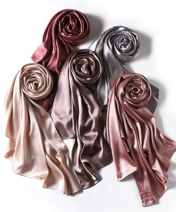 Afrotiti-Foulard en satin large #1