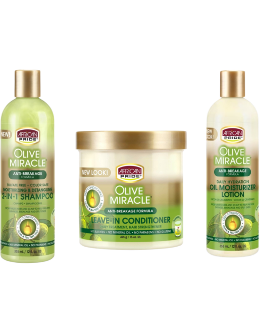 African Pride-Olive Miracle-Pack #3