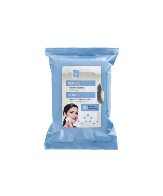 Glow beauty-Lingettes démaquillantes au rétinol