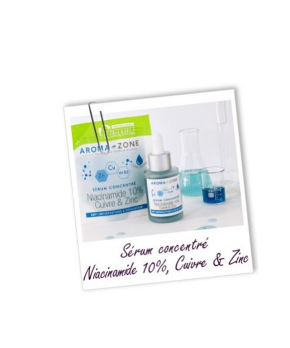 Aromazone-Sérum Niacinamide10%, Cuivre&Zinc