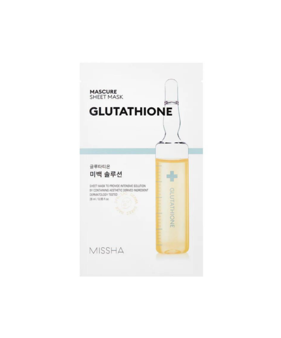 MISSHA-Masque en tissu au glutathione