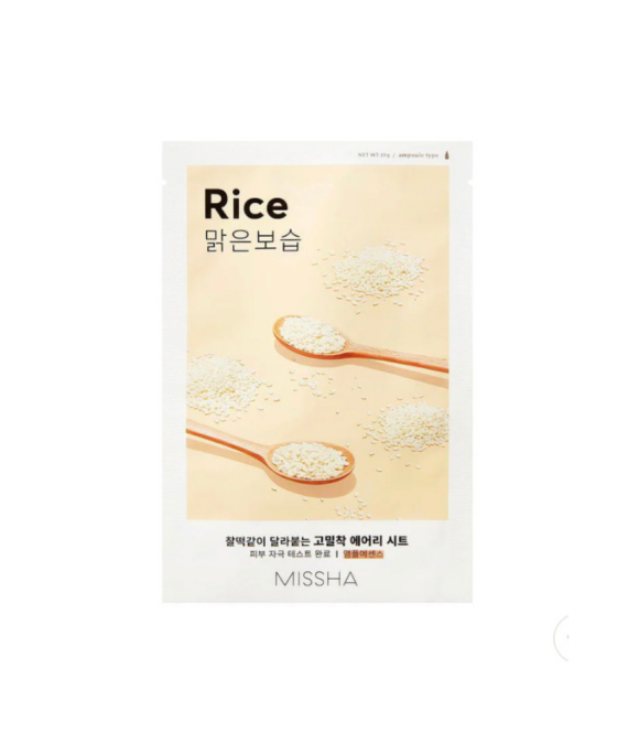 MISSHA-Masque en tissu au riz