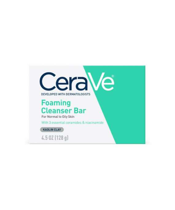 CERAVE-Savon nettoyant pour peau grasse et normale