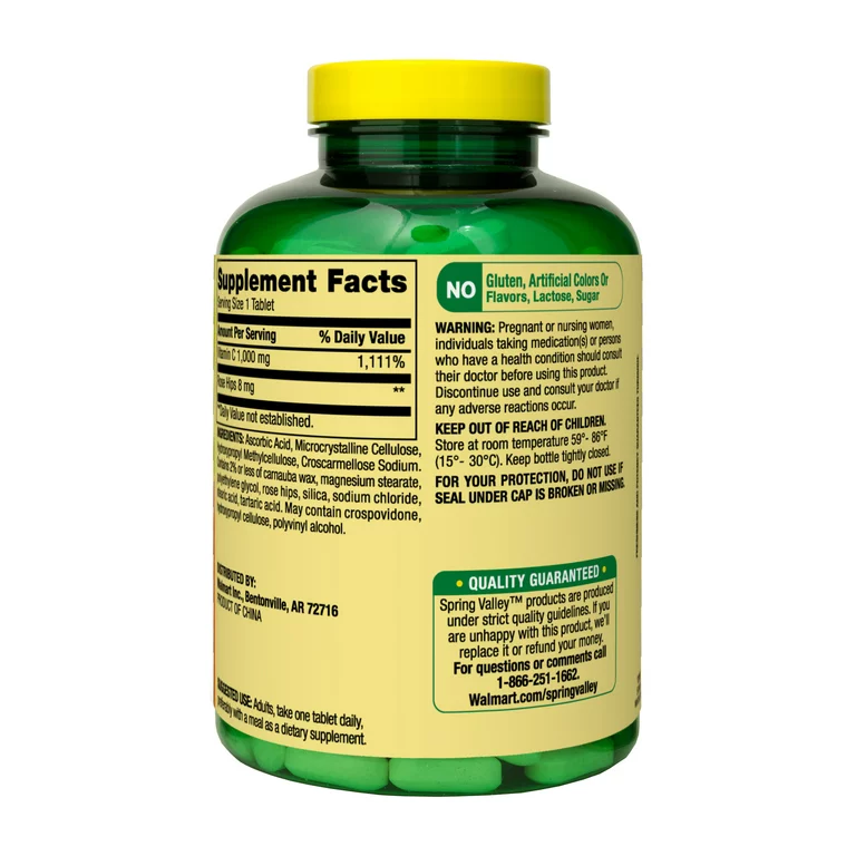 Spring Valley-Vitamine C – Image 3