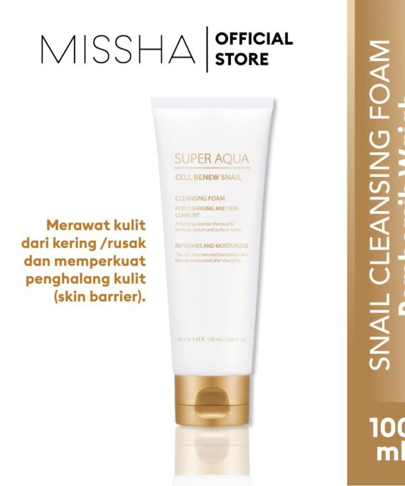 MISSHA-Mousse nettoyante a l'escargot